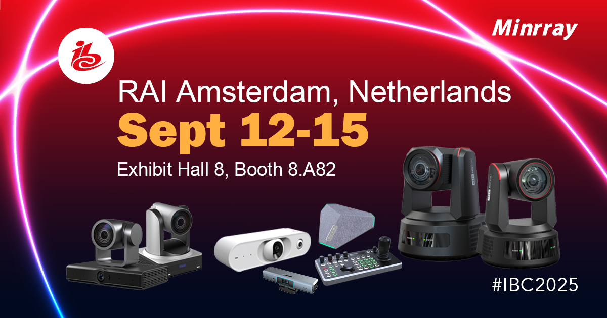 Minrray to Showcase Cutting-Edge AV Innovations at IBC Amsterdam 2025